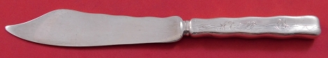 Fish Knife straight handle w/ ducks HH AS  8